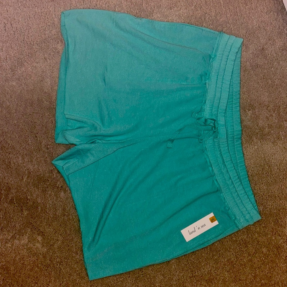 Land & Sea Turquoise shorts